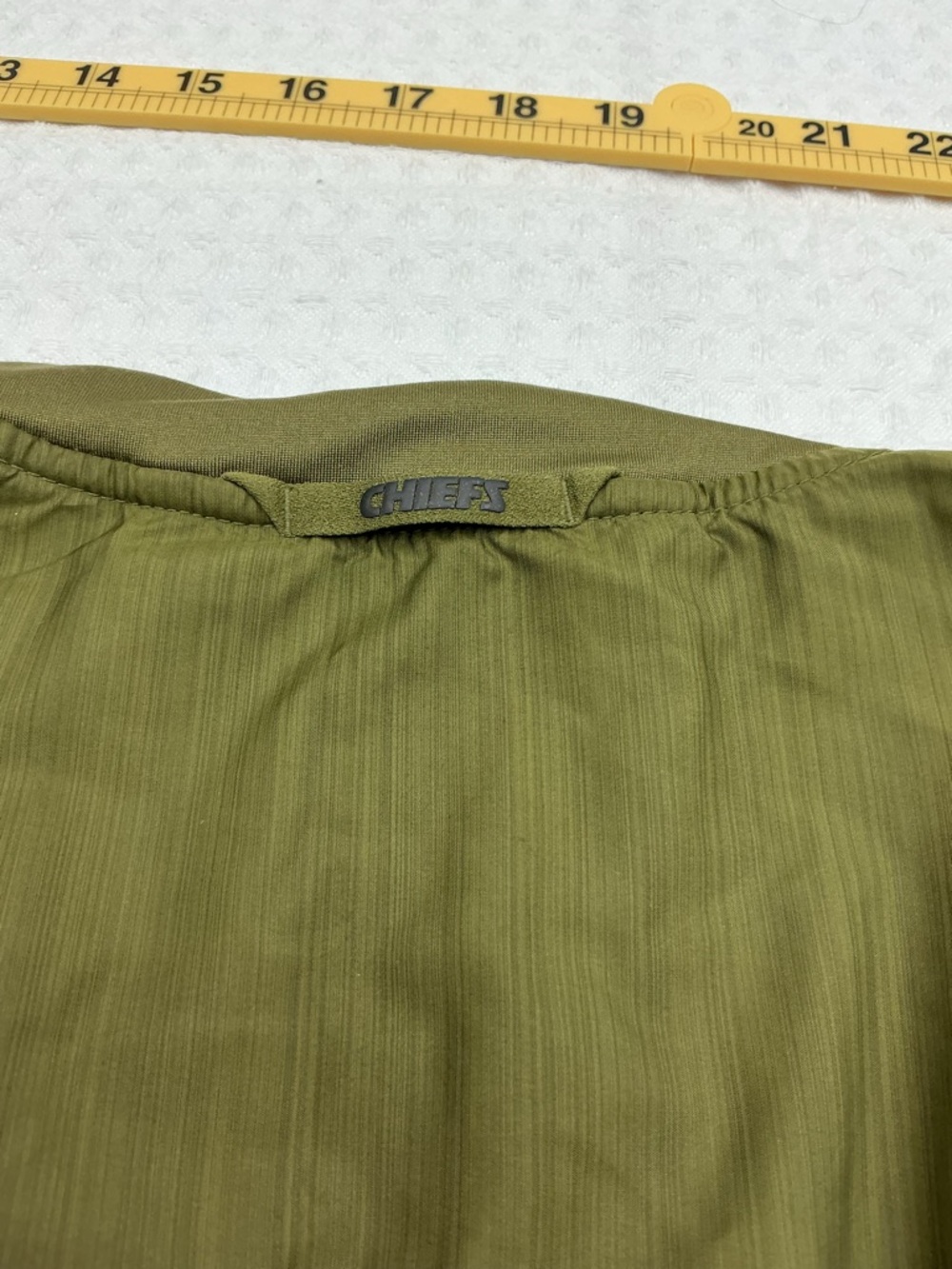 NFL Olive Green Camo Team Apparel Nike Jacket - Picture 7 of 8